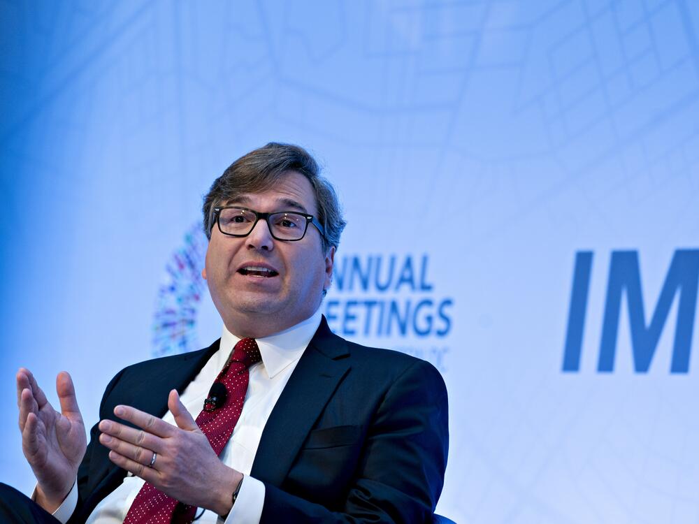 Jason Furman, professor at Harvard Kennedy School, speaks at a panel discussion during the annual meetings of the International Monetary Fund and World Bank Group in Washington, D.C., U.S., on Wednesday, Oct. 16, 2019.