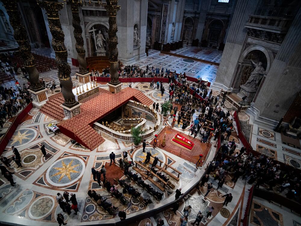 Tens of thousands of people paid their respects as the body of Pope Francis lay in state inside St. Peter's Basilica for three days.