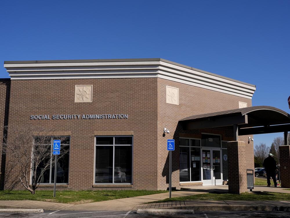 A Social Security Administration office is seen on March 6 in Nashville, Tenn.