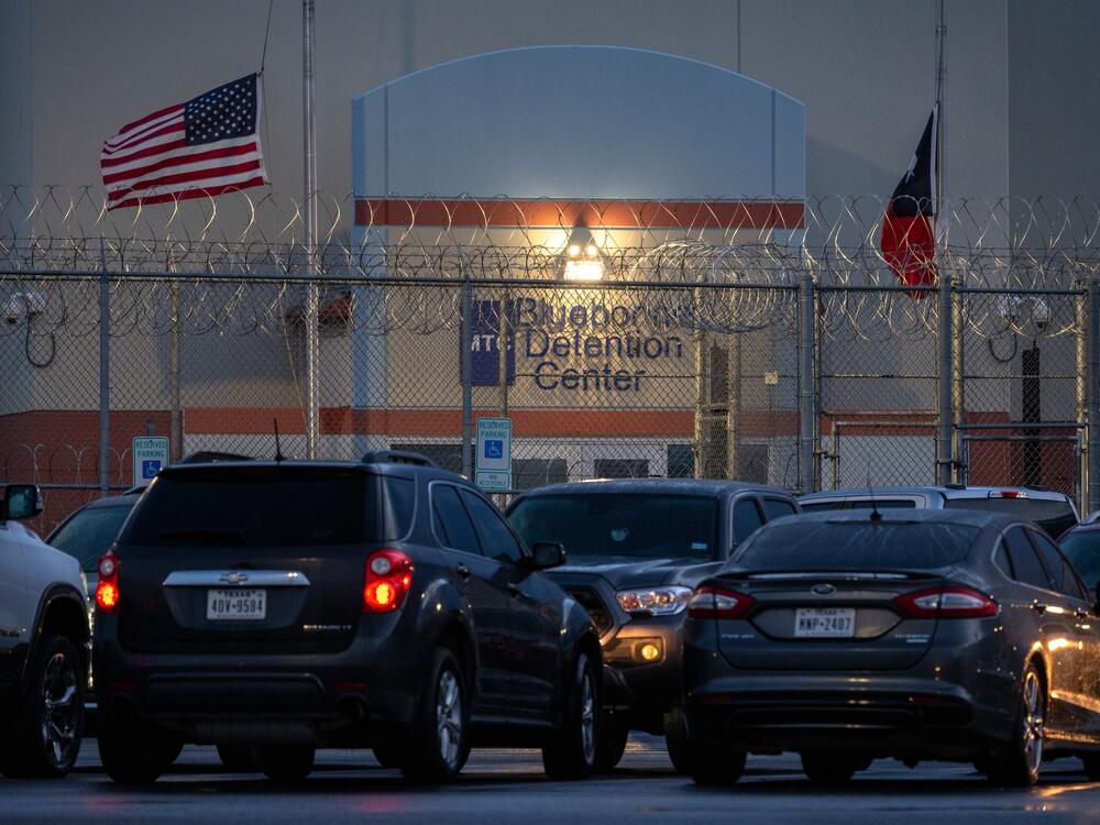 The Bluebonnet Detention Center is shown on Thursday in Anson, Texas