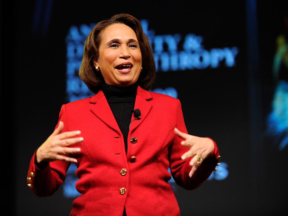 Alexis Herman was tapped by former President Bill Clinton to serve as secretary of labor. Upon her confirmation in 1997, she became the first Black secretary of labor in American history. She is shown here in Las Vegas in 2010.
