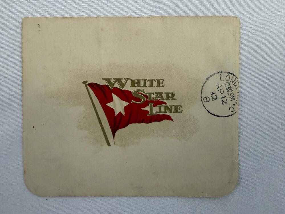 Archibald Gracie wrote a letter from aboard the Titanic five days before it sank. It has sold at auction for the equivalent of $399,000.