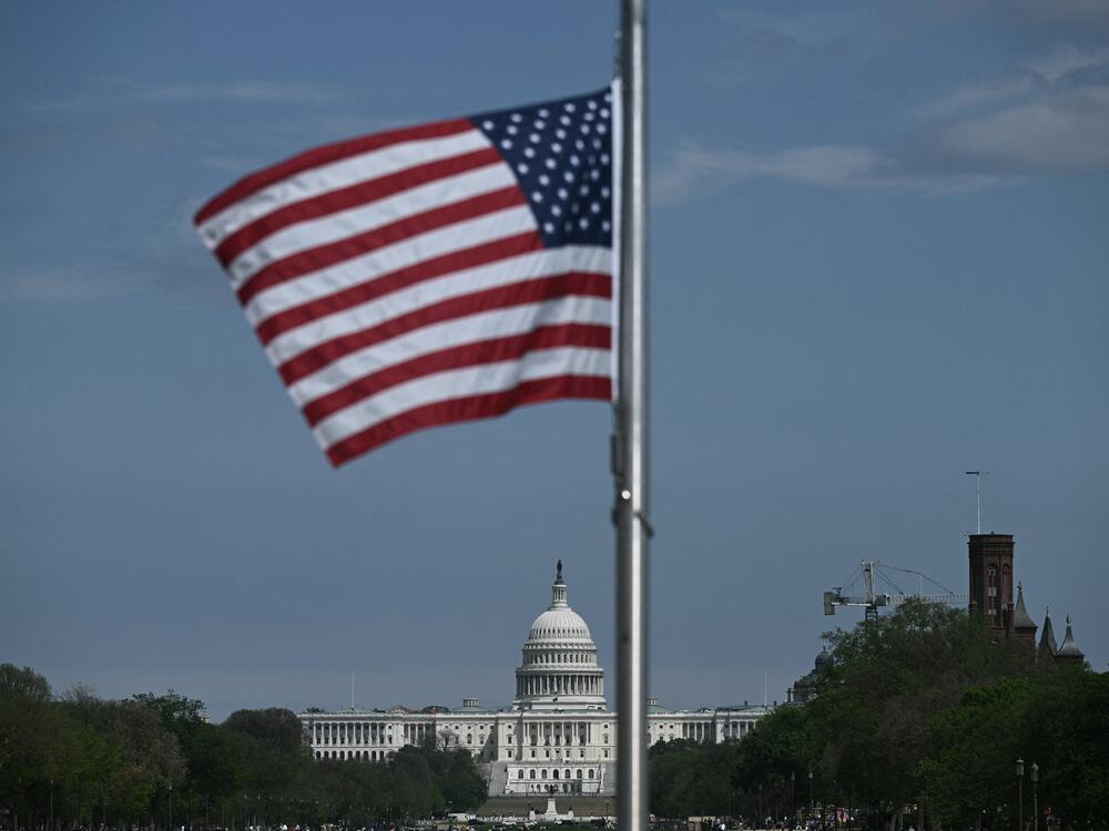 The U.S. Capitol on April 21, 2025. Democratic lawmakers are asking the National Labor Relations Board to respond to a recent whistleblower disclosure that documents concerns that officials with the Department of Government Efficiency team may have taken sensitive information about workers.