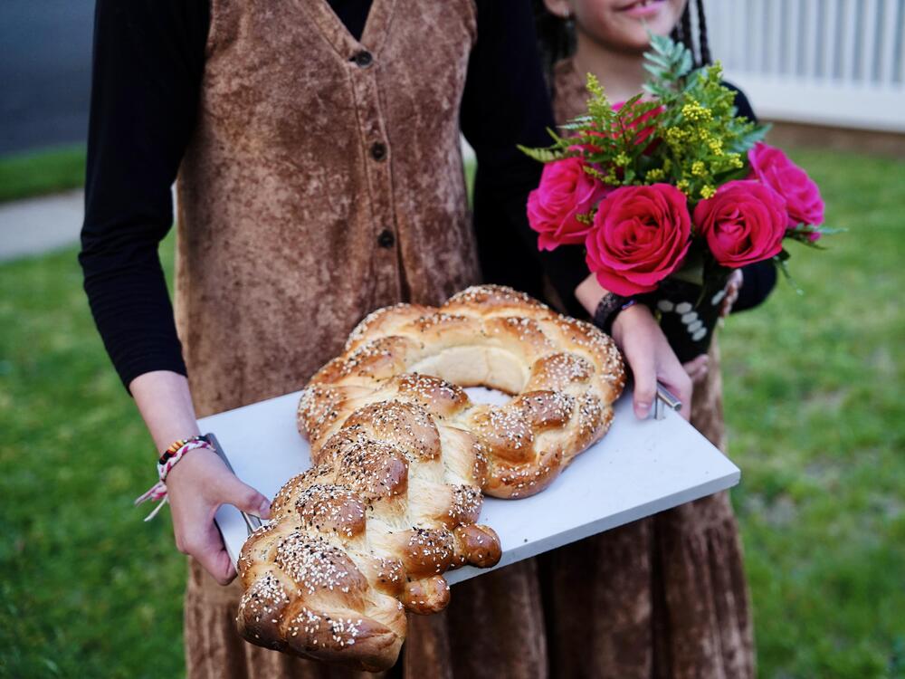 Shlissel challah is the name given to the special challah baked for the first shabbat after Passover