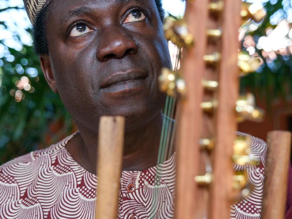 Nino Galissa is a modern-day griot in Guinea-Bissau.
