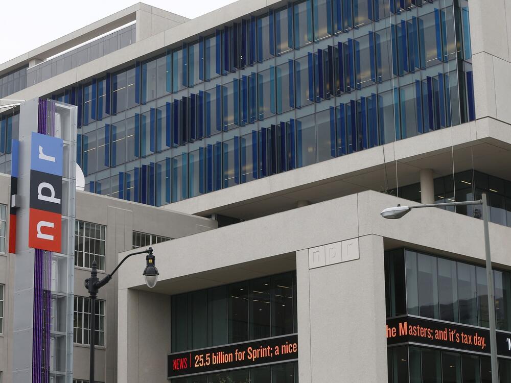 The headquarters for National Public Radio (NPR) is seen in Washington, D.C.