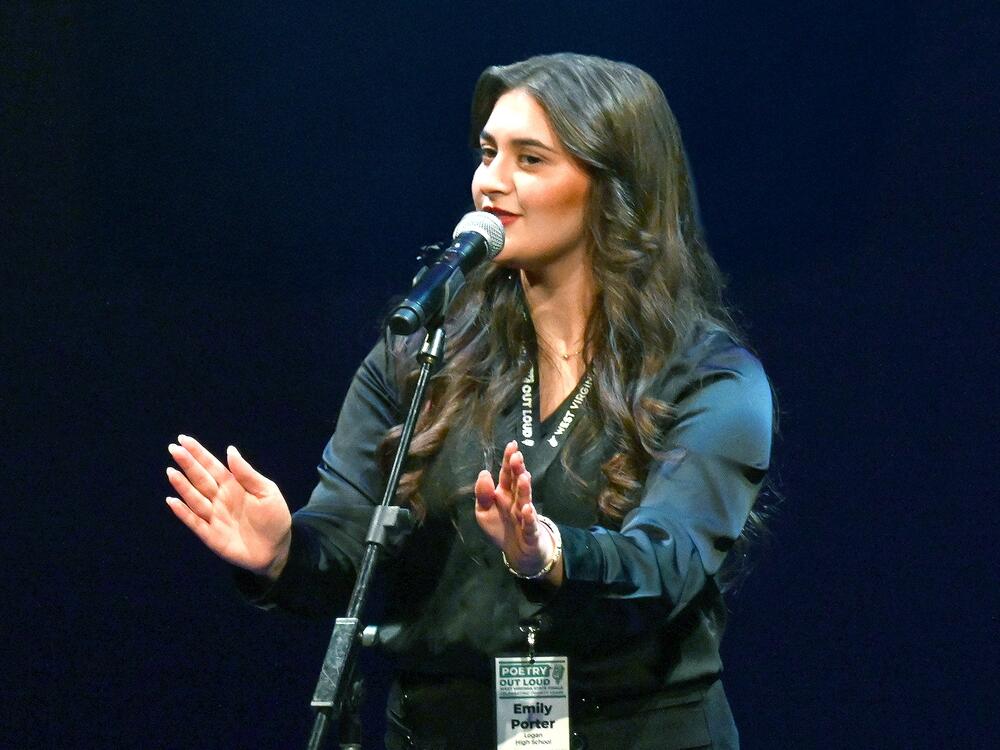 This will be Emily Porter's second Poetry Out Loud competition representing West Virginia.