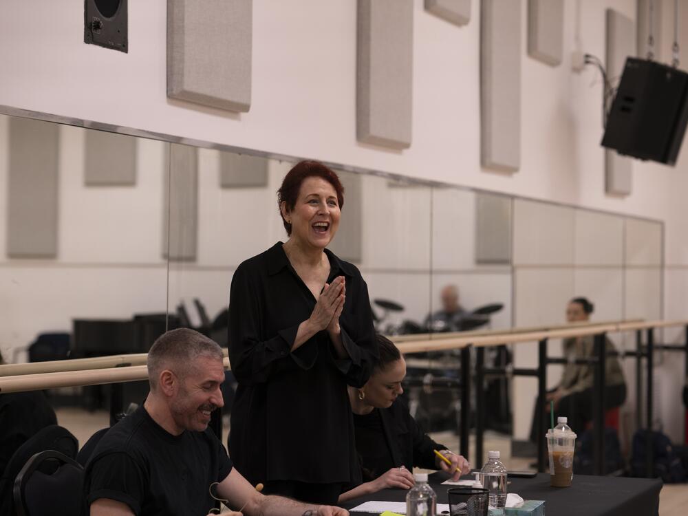 Julie Branam, the director and choreographer for the Radio City Christmas Spectacular, celebrates the dancers who made it to the second round of auditions.