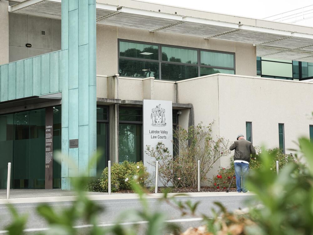 The Latrobe Valley Magistrates' Court building in Morwell, Australia, where Erin Patterson's trial is underway.