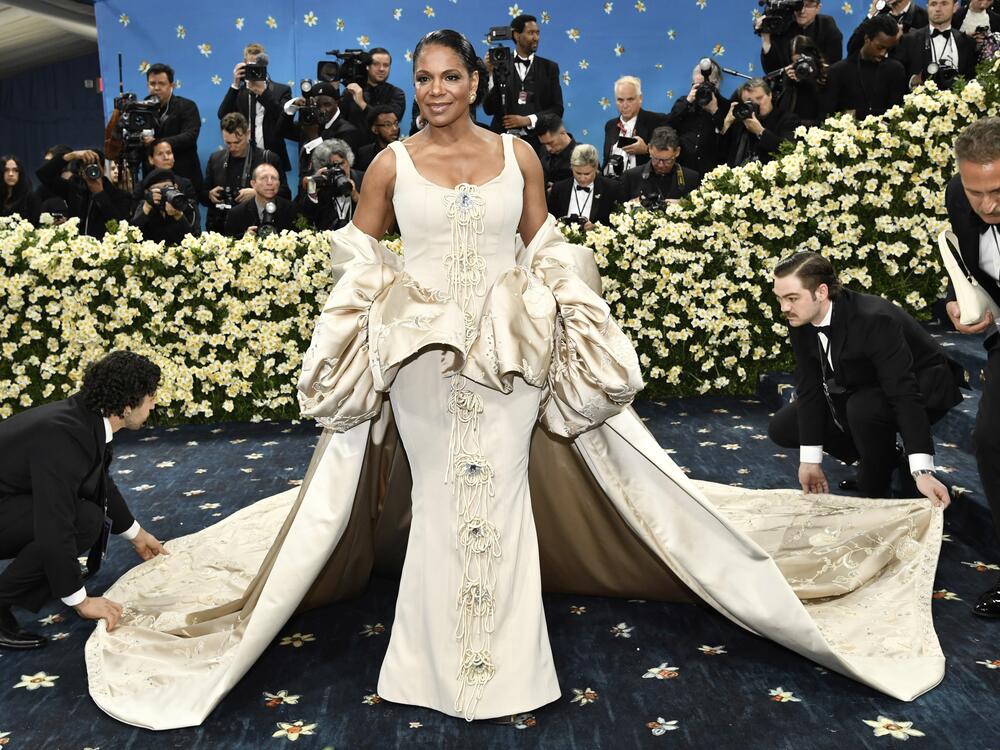 Audra McDonald attends 2025 Met Gala.
