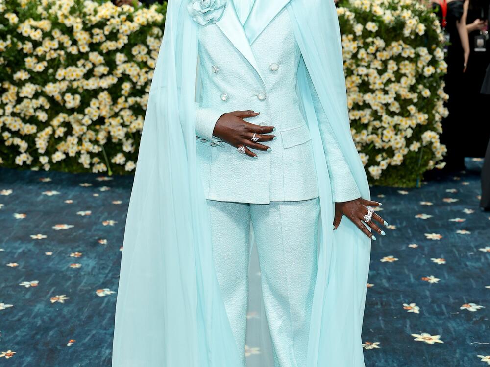 Lupita Nyong'o attends the 2025 Met Gala.