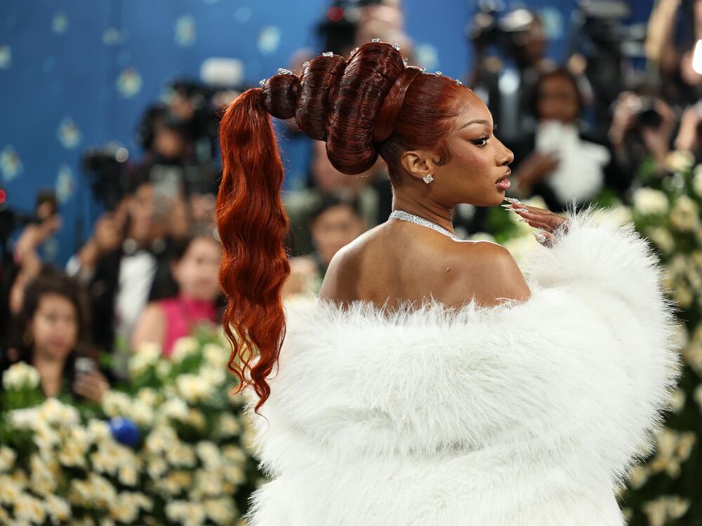 Megan Thee Stallion attends the 2025 Met Gala.