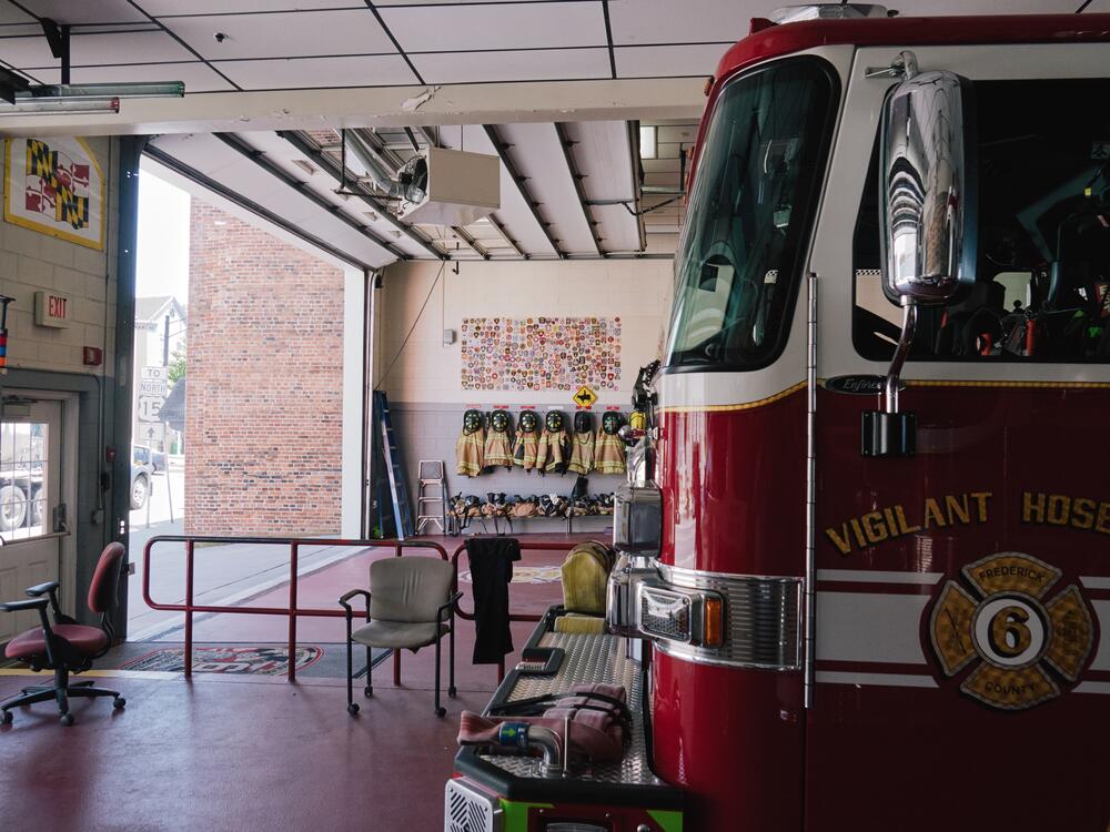 The Vigilant Hose Company is the name of Emmitsburg's firehouse.