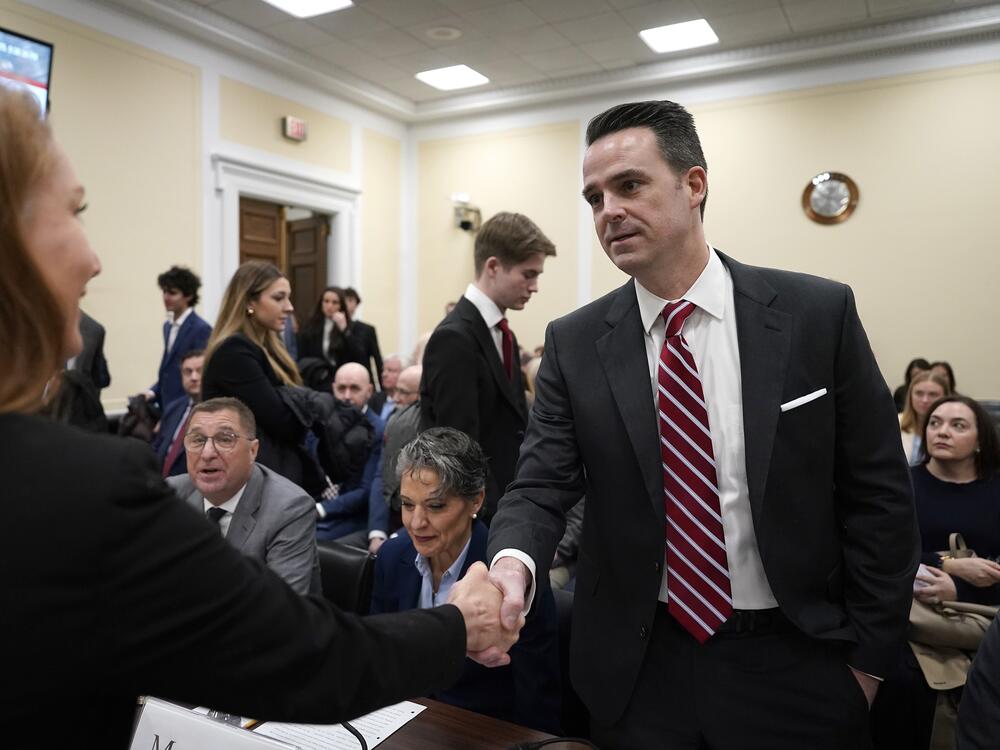 Stewart Whitson, a senior director at the Foundation for Government Accountability, testified before Rep. Marjorie Taylor Greene's DOGE subcommittee in Washington, D.C., on Feb. 12. The hearing was titled 