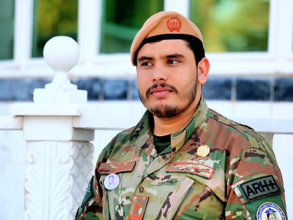 Sayedyaqoob Qattali served as a security commander with the Afghan Interior Ministry in Herat province, Afghanistan, before the Afghan government fell to the Taliban in August 2021.