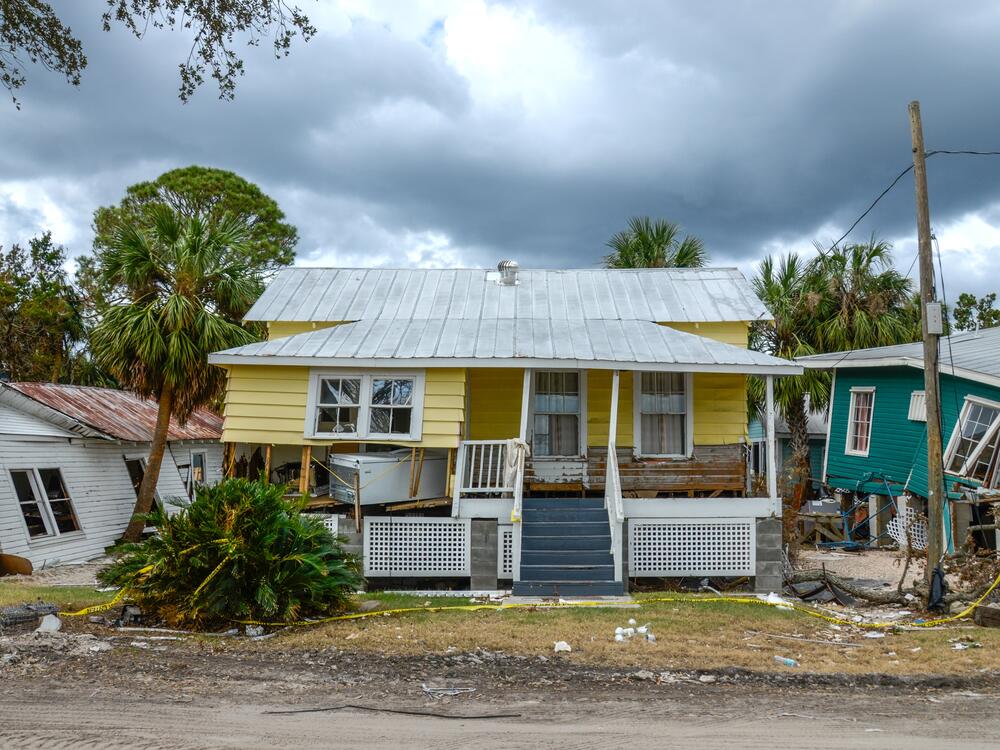 Cedar Key after Hurricane Helene, October 2024
