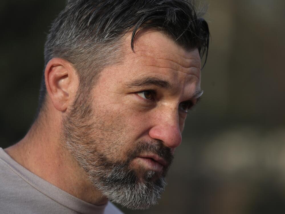 Jason Storms is national director of Operation Save America, a militant anti-abortion group, who organized a protest in front of the Greenville Women's Clinic.