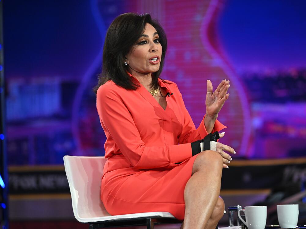 Jeanine Pirro speaks during 2022 FOX Nation Patriot Awards in 2022 in Hollywood, Fla.