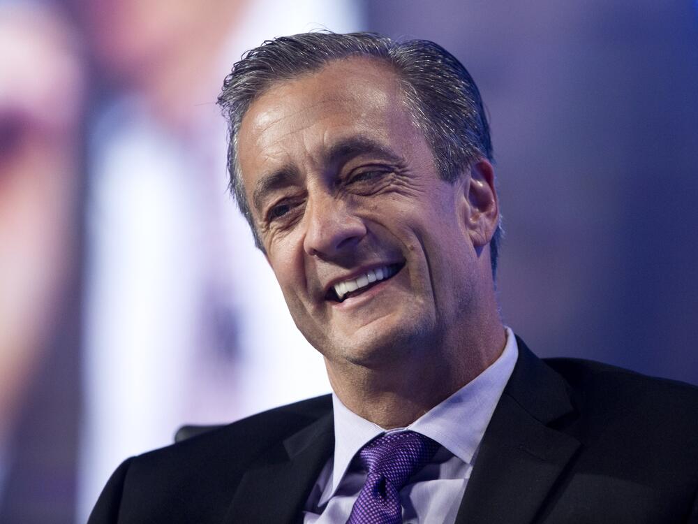 David Steiner, a FedEx board member and former CEO of Waste Management seen here in 2013, has been selected to be the next postmaster general by the U.S. Postal Service's governing board.