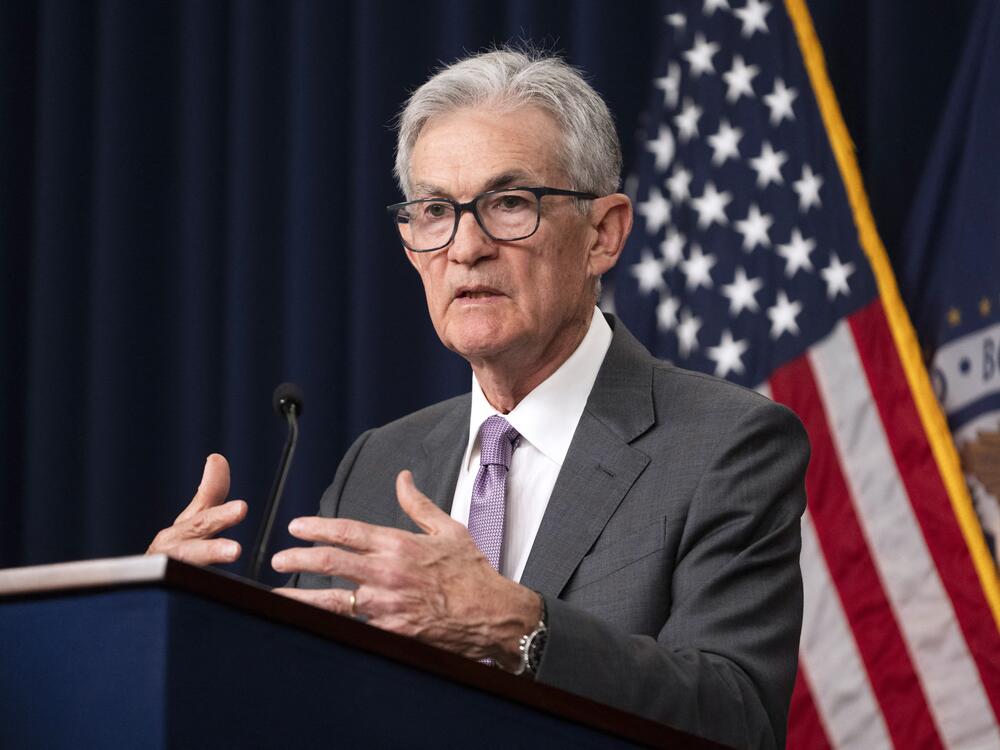 Federal Reserve Chair Jerome Powell and his colleagues kept interest rates unchanged Wednesday. President Trump has criticized the central bank for not lowering rates.