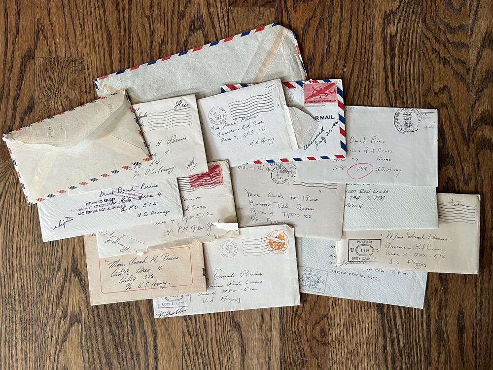 My family recently unearthed dozens of letters from clearly smitten servicemen who'd met my mom at Red Cross dances in Rome in the final months of World War II.