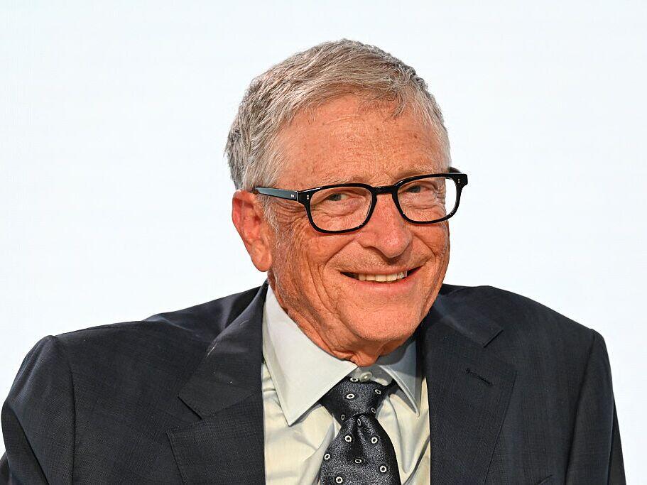 Microsoft co-founder and Chair of the Gates Foundation Bill Gates attends a session during the Philanthropy Asia Summit in Singapore on Monday.