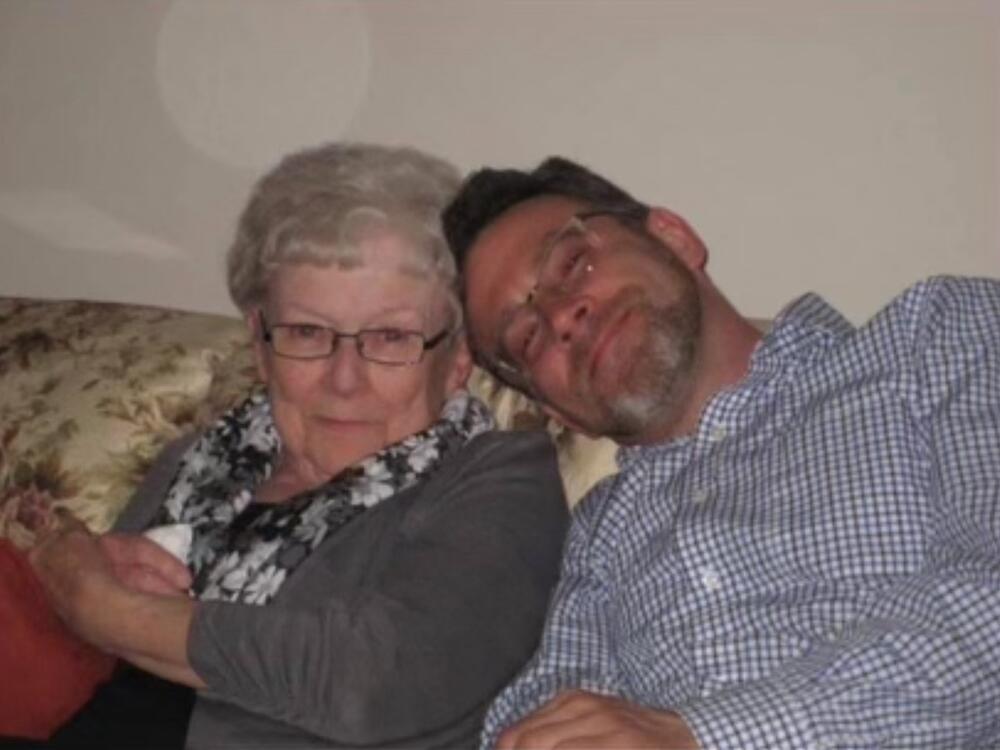 Dorothy Taffner and her son David Taffner bonded over their love of crossword puzzles.