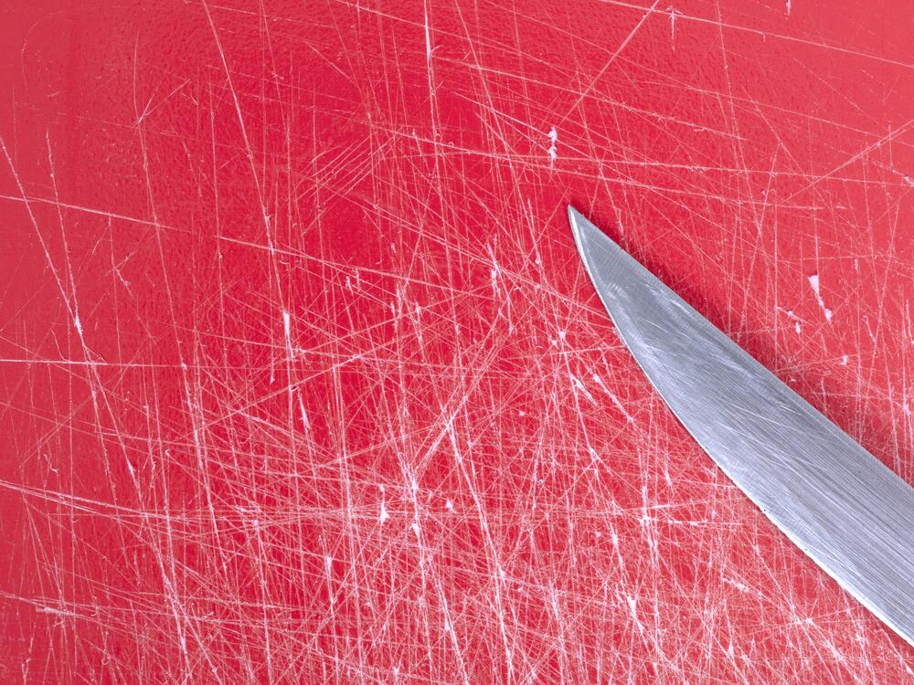 Some chefs have switched from plastic cutting boards to wooden alternatives. One study of plastic cutting boards found that they shed as many as dozens of grams of microplastics per person per year.