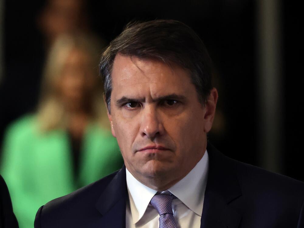 Todd Blanche in May 2024 at the Manhattan Criminal Court during the hush money trial of President Donald Trump.