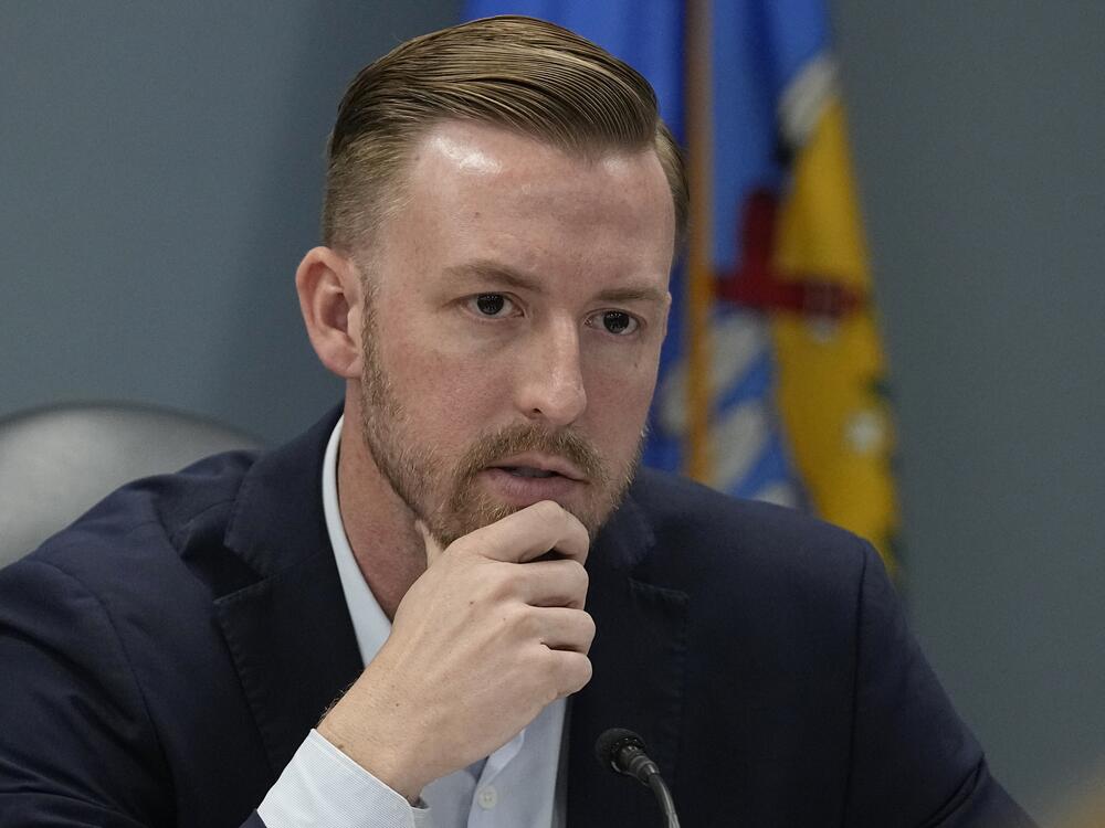 Oklahoma Superintendent of Public Instruction Ryan Walters, seen here in 2023, has championed the new state education standards that include instructions for students to 
