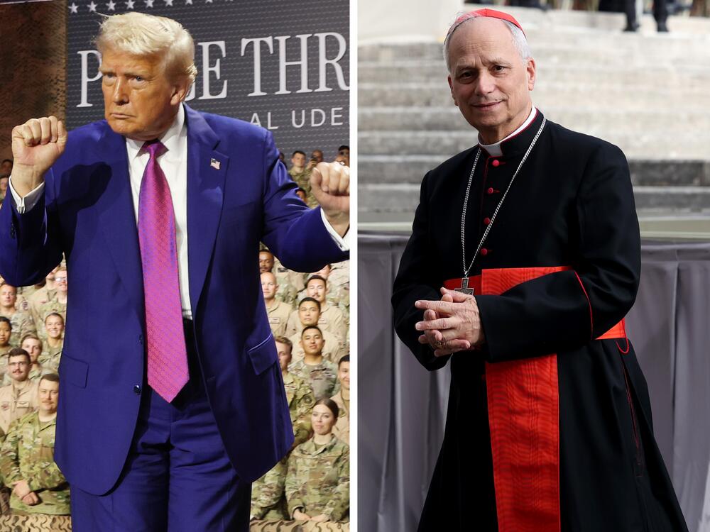 From left: Halle Berry, POTUS, Pope Leo.