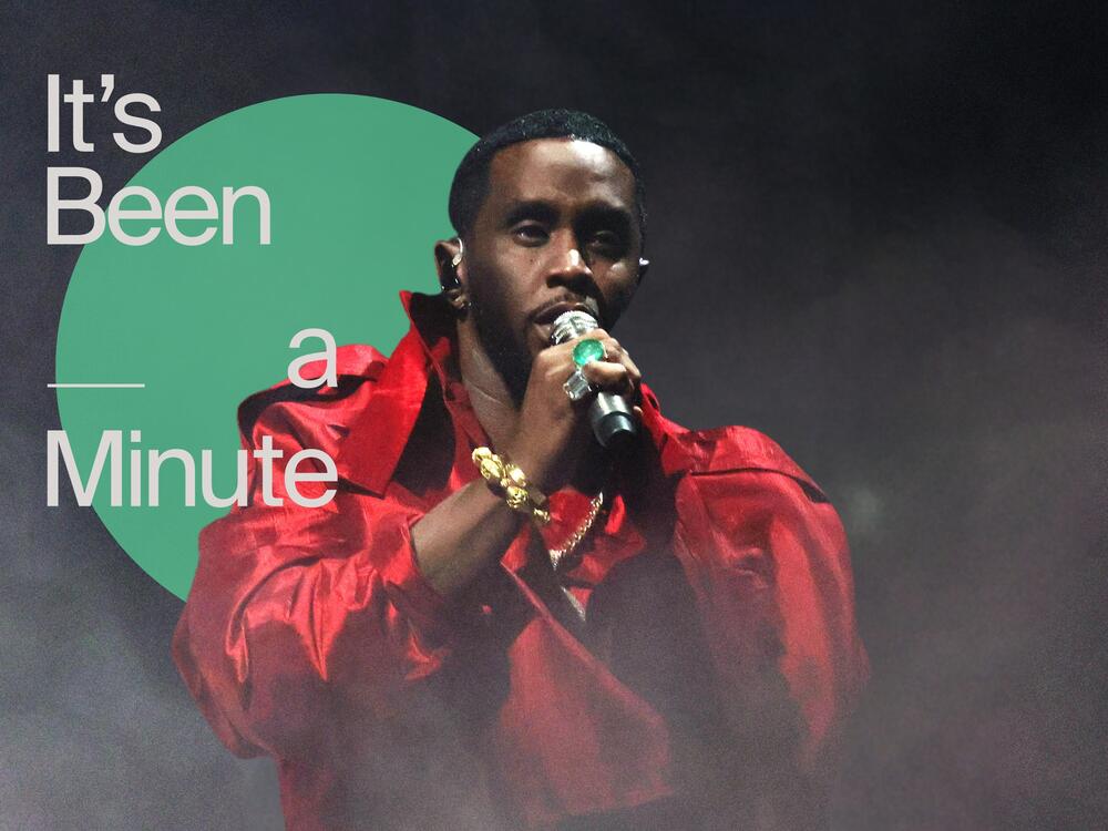 Diddy performs onstage at the 2023 MTV Video Music Awards.