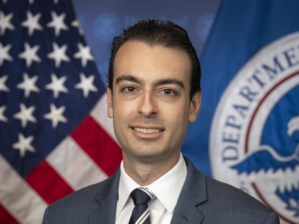 Paul Ingrassia is serving as the White House liaison to the Department of Homeland Security.