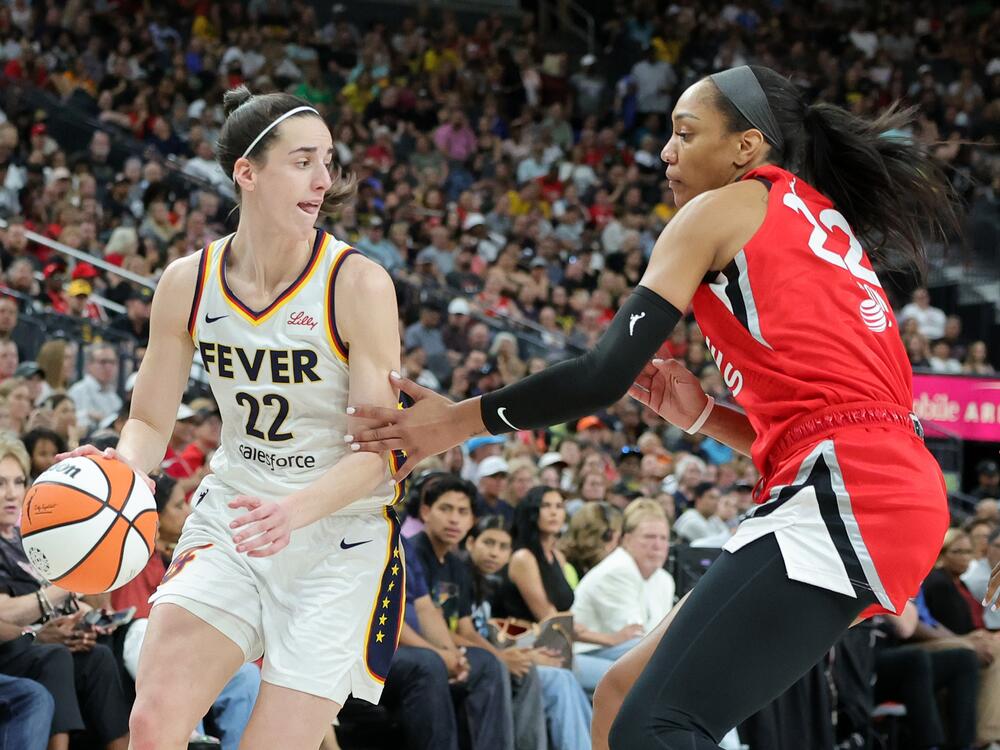 Caitlin Clark of the Indiana Fever and A'ja Wilson of the Las Vegas Aces are considered to be two of this year's leading MVP candidates.
