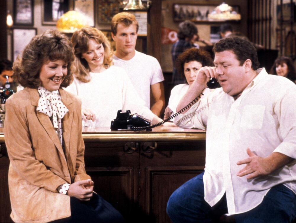 George Wendt appeared as Norm in every episode of <em>Cheers</em>, earning six Primetime Emmy nominations.