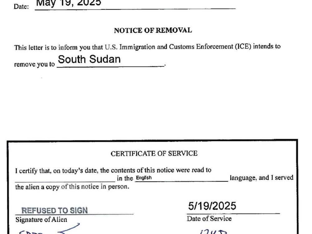 Shortly after receiving a notice that his client, 