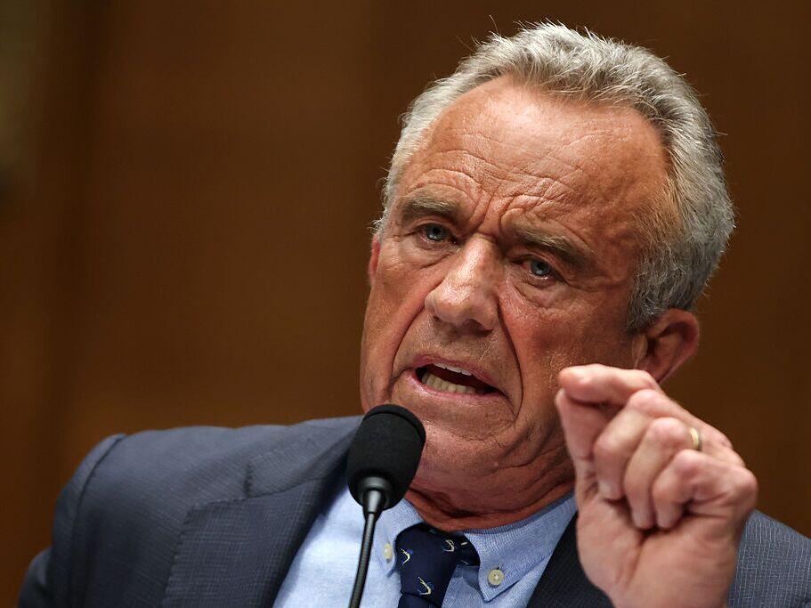 U.S. Secretary of Health and Human Services Robert F. Kennedy Jr. testifies before the Senate Committee on Health, Education, Labor, and Pensions on Capitol Hill on May 14, 2025 in Washington, DC.