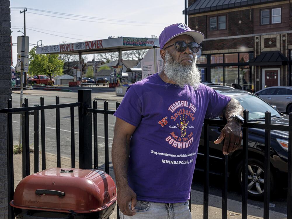 Marquise Bowie, who occasionally gives tours of the square, says he wants to see his neighborhood thrive.