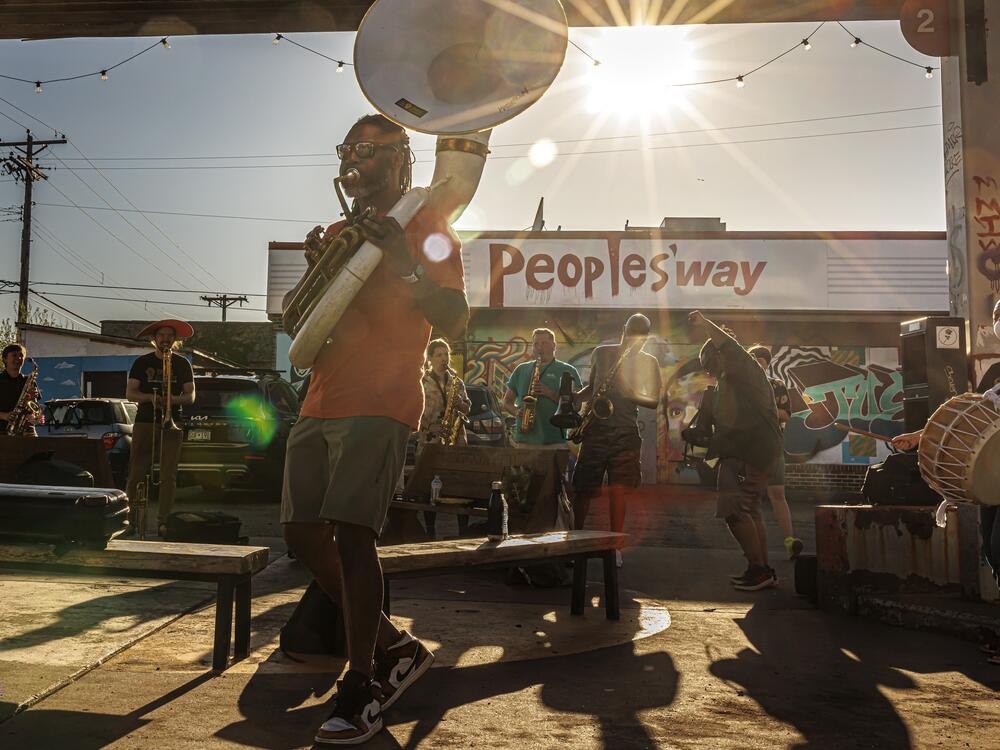 Every Monday night, a group of musicians meets at George Floyd Square to play music they say helps bring healing to the community.
