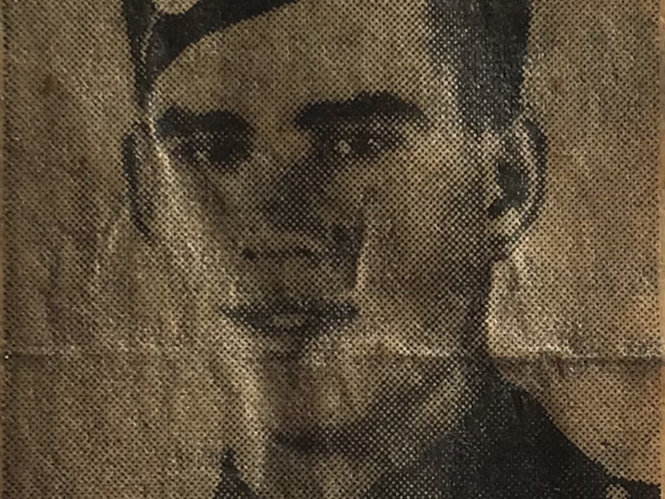Pfc. John Francis Rys, pictured in his service portrait. Rys died at 18 during Operation Varsity, an airborne operation during World War II.