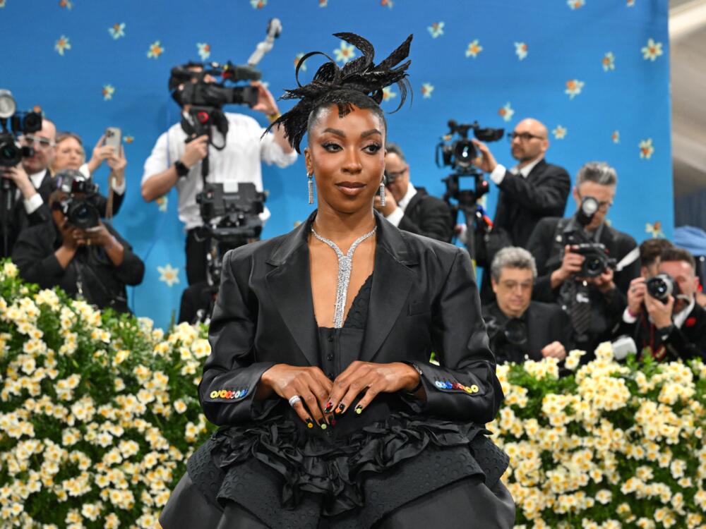 US actress Ego Nwodim arrives for the 2025 Met Gala at the Metropolitan Museum of Art on May 5, 2025, in New York. The Gala raises money for the Metropolitan Museum of Art's Costume Institute. The 2025 Met Gala is themed 
