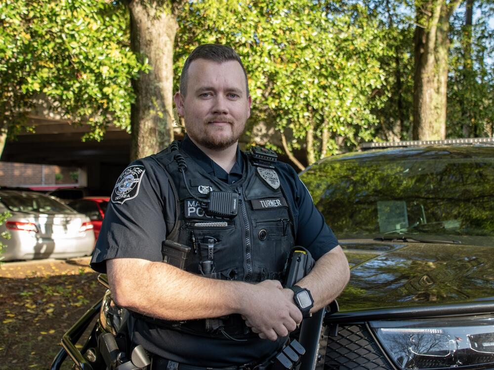 After four years on the job, Marietta Police Officer Austin Turner noticed that the cumulative stress of police work was making him short-tempered and appear less empathetic. He took some time off and spoke with the agency's peer support team.<em> </em><br>