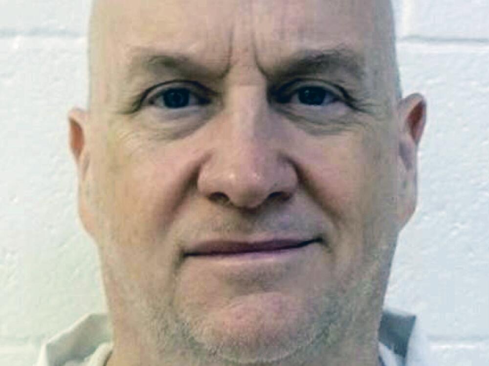 This undated photo provided by the Arkansas Department of Corrections Communications Department shows inmate Grant Hardin.