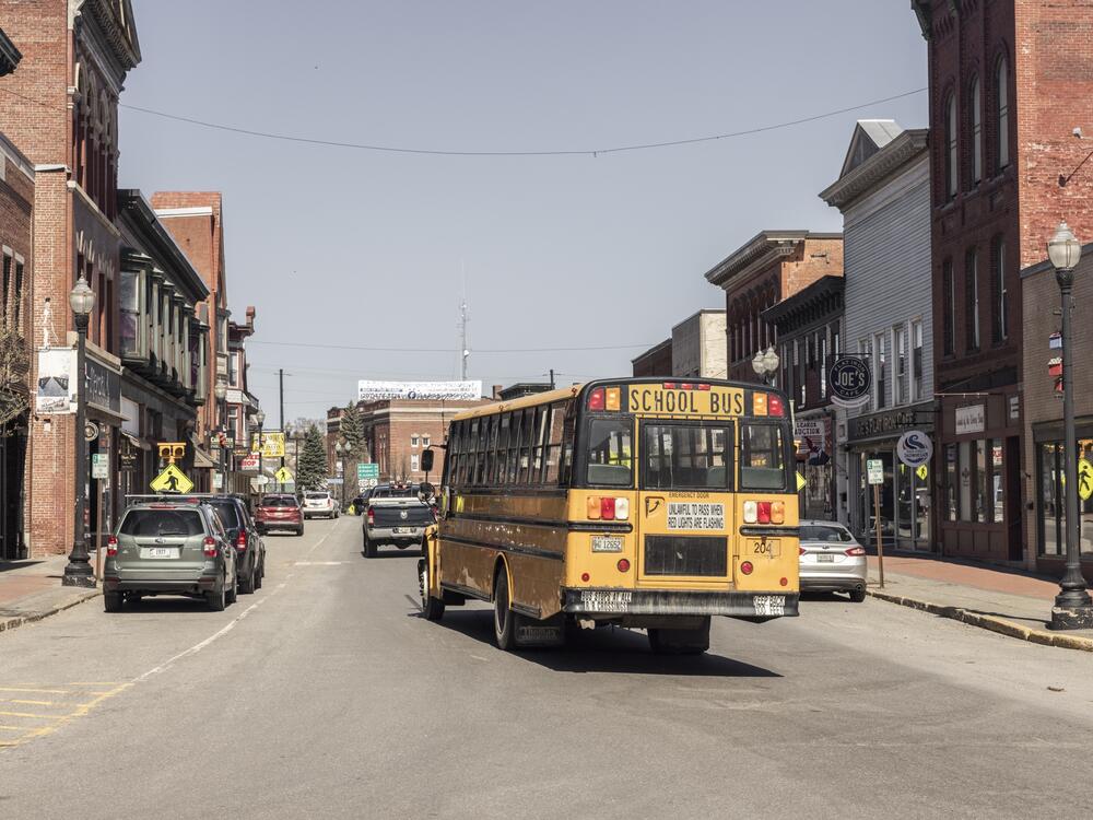 The rural school District MSAD54 serves six towns, including Skowhegan, Maine.