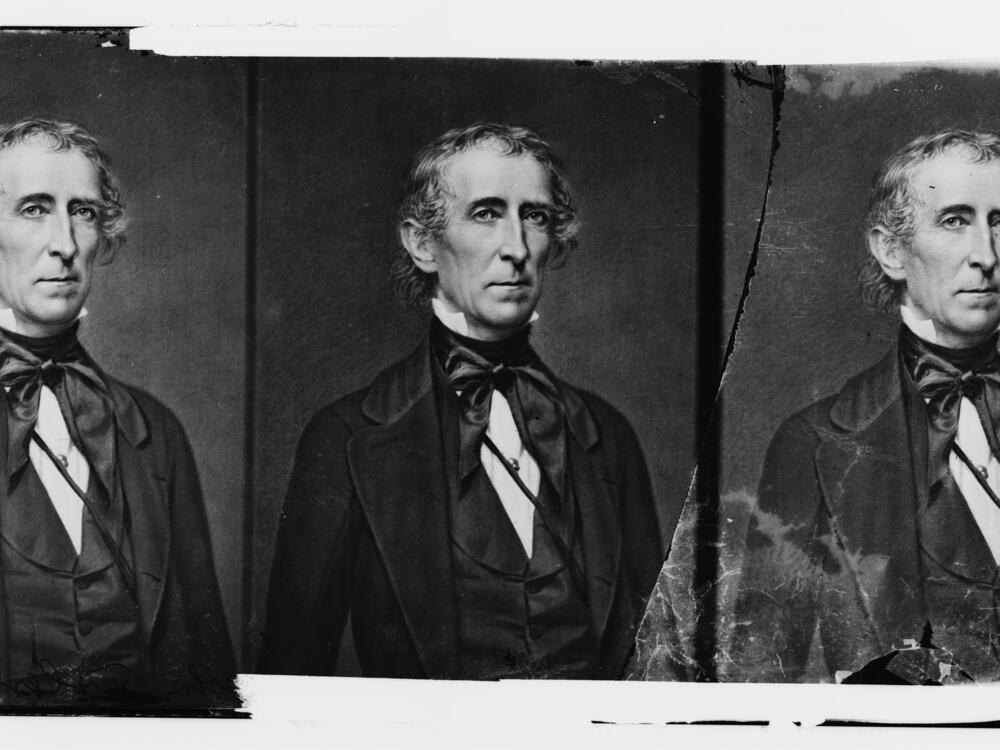 President John Tyler, circa 1860-1865. His last surviving grandchild, Harrison Ruffin Tyler, died on Sunday.