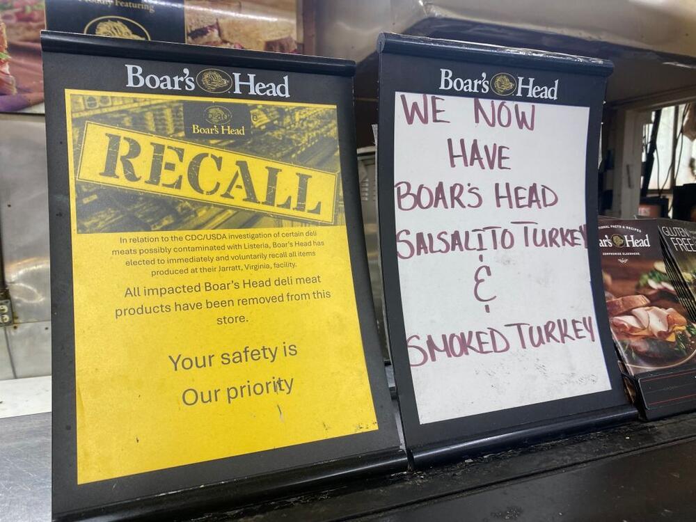 Federal agencies identified listeria contamination in some Boar's Head deli meats last year.  Since Trump's cuts to federal agencies, experts worry inspectors can't keep up with demand.
