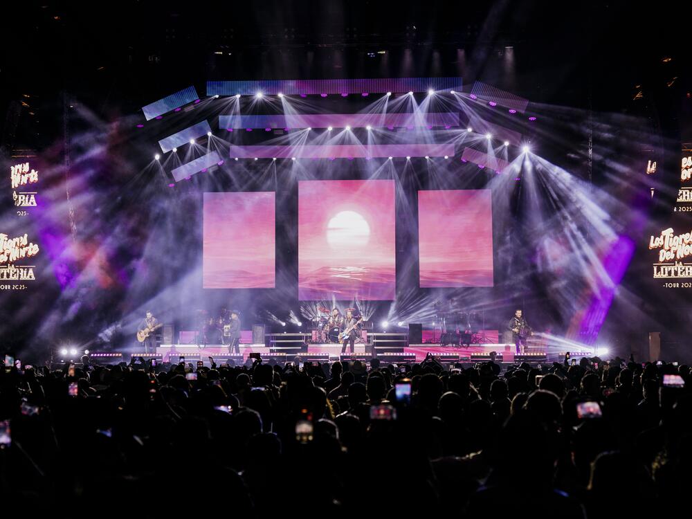 Los Tigres del Norte play to theirfans fans inside the midtown venue of New York City's Madison Square Garden on Saturday, May 24.