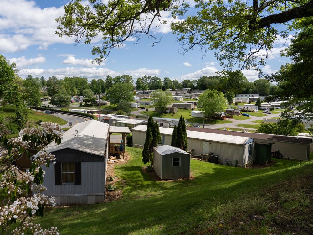 Mosswood Mobile Home Park in the Emma community is one of the largest mobile home parks near Asheville.