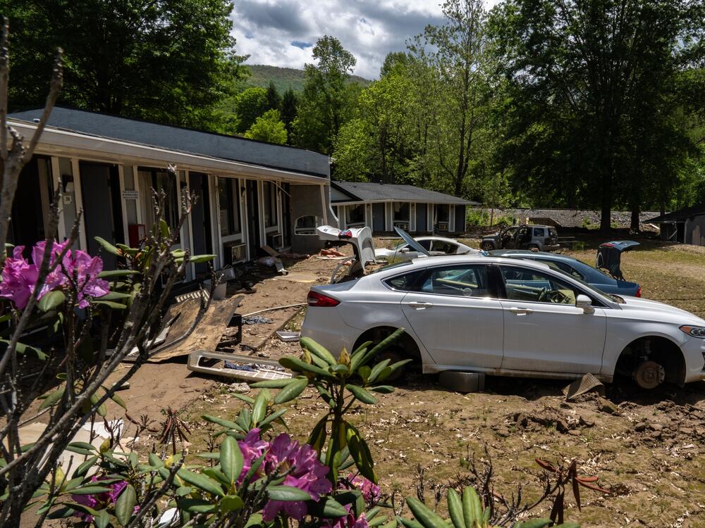 The Super 8 Motel in Swannanoa has sat vacant and destroyed since Hurricane Helene hit western North Carolina in September 2024.