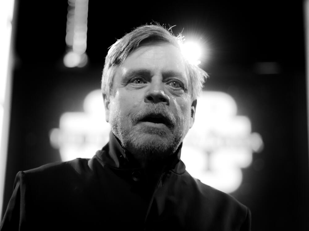 Mark Hamill attends the premiere of <em>Star Wars: The Rise of Skywalker</em> in Hollywood on Dec. 16, 2019.